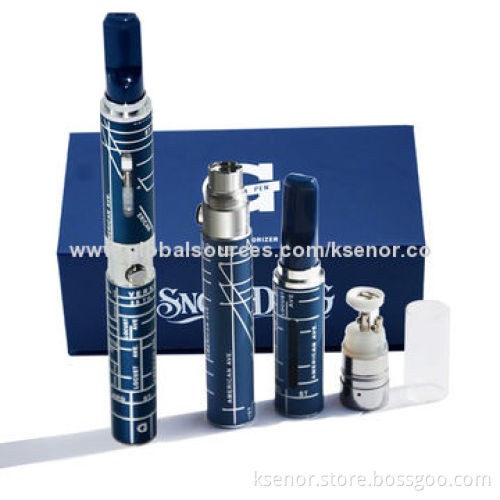 Dry Herb Snoop Dogg II Electronic Cigarette Starter Kit, Update Atomizer, 650mAh Battery Capacity